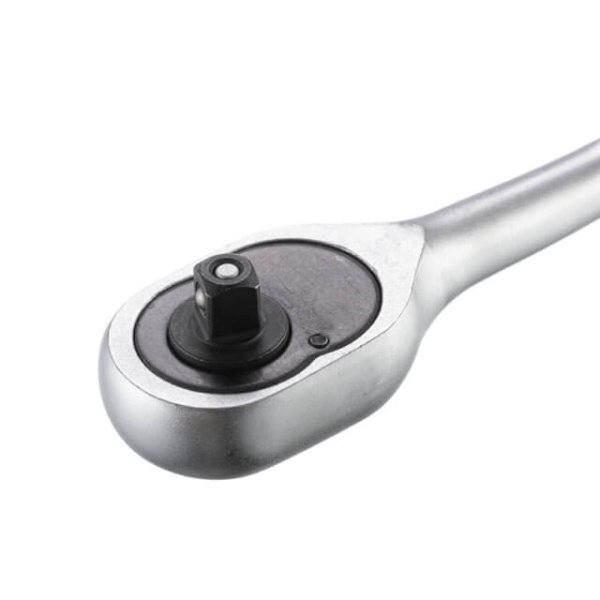 Рукоятка з храповим механізмом на 45 зубів 1/4'' (Проф) CrV INTERTOOL HT-2117