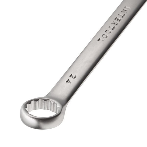 Ключ комбінований 24мм Cr-V INTERTOOL HT-1224