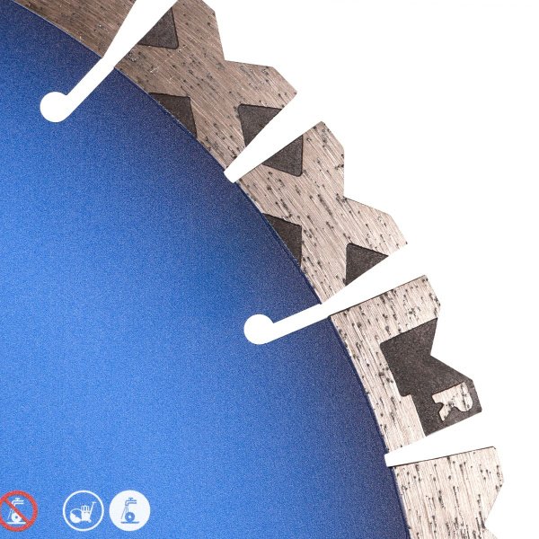 Круг алмазний вiдрiзний Distar 1A1RSS/C3 350x3,0/2,0x20x25,4-11,5-30-HIT XXL