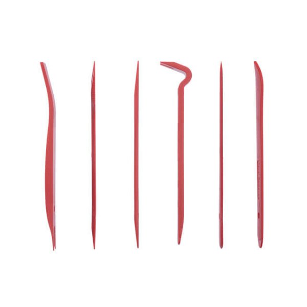 Набір знімачів обшивки салону 6 шт INTERTOOL AT-0151