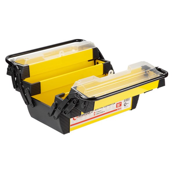 Ящик для  інструментів18", 5 секций, 454*210*230 мм INTERTOOL BX-5018
