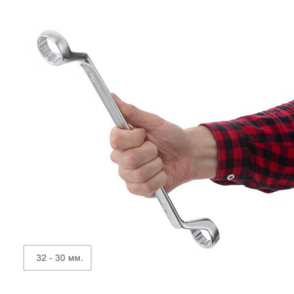 Набір ключів накидних, 12 шт., 6-32 мм, Cr-V, чохол, DIN838, STORM INTERTOOL XT-1203