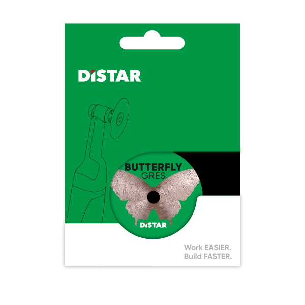 Круг алмазний вiдрiзний Distar 1A1R 45x0,6x5,8 Butterfly