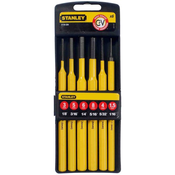 Набір з шести вибивачів STANLEY 4-18-226