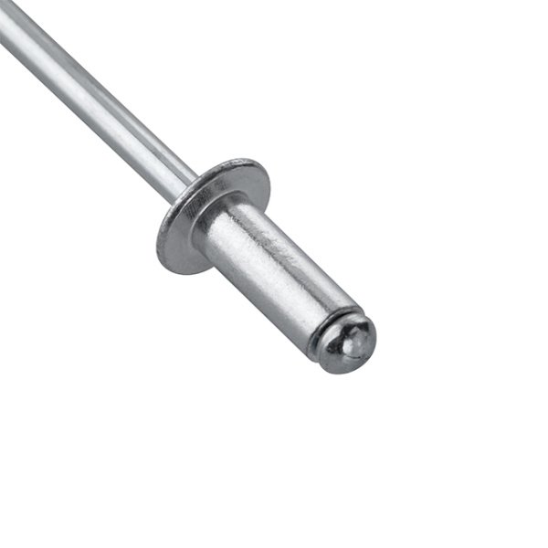 Заклепка алюмінієва 4.8 x 12.0 мм, уп. 50 шт. INTERTOOL RT-4812