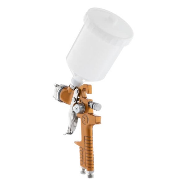 Фарбопульт пневматичний HVLP, форсунка: 1,5 мм, верхній пластиковий бачок: 600 мл, 3 бар INTERTOOL PT-0110