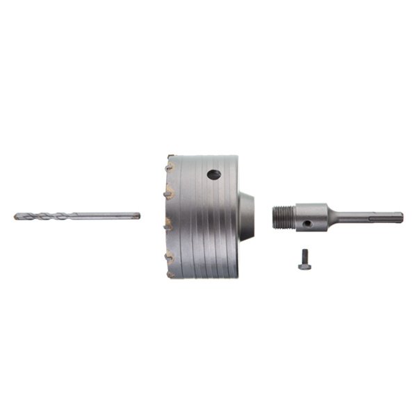 Свердло корончате по бетону 105 мм, перехідник SDS-Plus 100 мм INTERTOOL SD-7105
