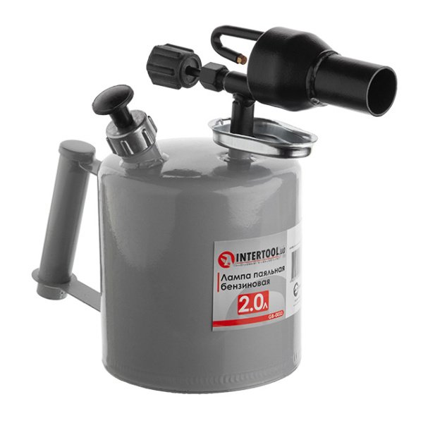Лампа паяльна бензинова 2.0 л INTERTOOL GB-0033