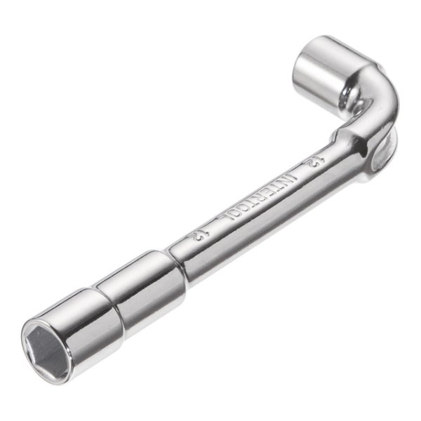 Ключ торцевий з отвором L-подібний 12 мм INTERTOOL HT-1612