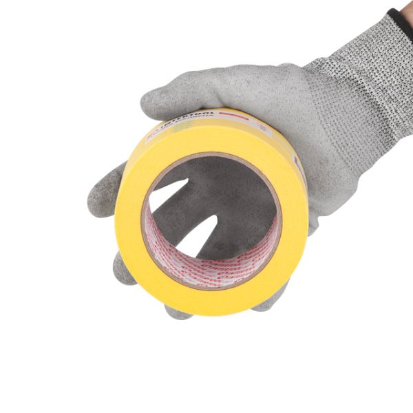 Стрічка малярська 72 мм, 40 м, жовта INTERTOOL DM-7240