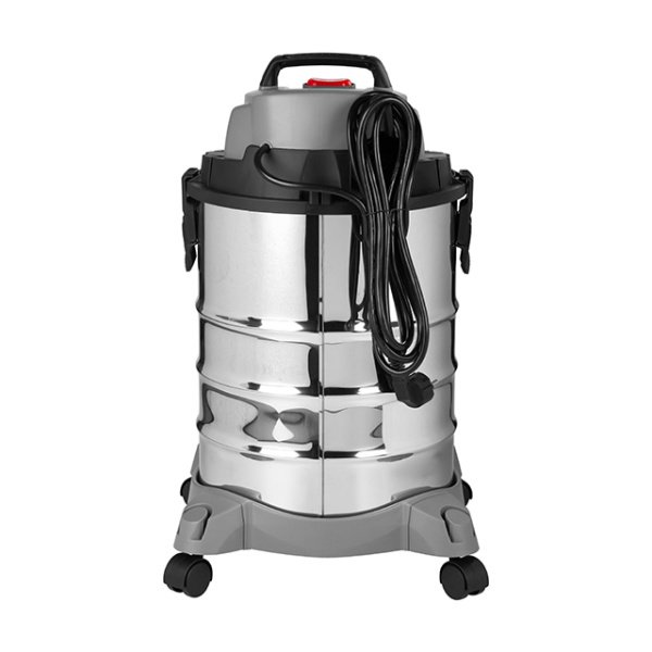 Пилосос промисловий 30 л, 1400 Вт, сухе, вологе прибирання, багаторазовий спонж-фільтр, фільтр-пакет INTERTOOL DT-1030