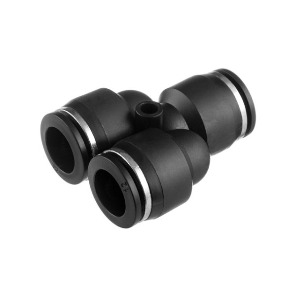 З'єднання цангове Y-образне для поліуретанових та ін. шлангів 12 мм INTERTOOL PT-2374