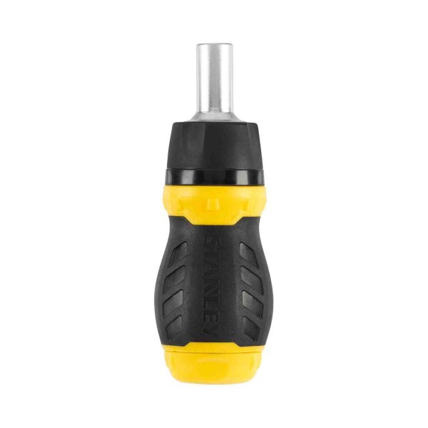 Викрутка - набір Multibit Stubby, реверсивна, з шістьма змінними бітами STANLEY 0-66-358