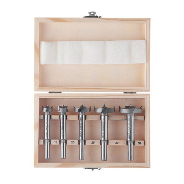 Набір фрез Форстнера, 5 шт. INTERTOOL HT-0074