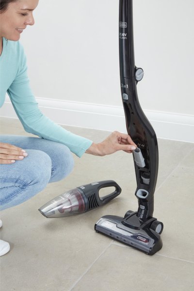 Пилосос акумуляторний (електровіник) BLACK+DECKER SVB620JW