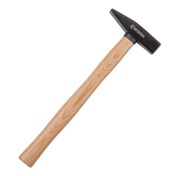 Молоток слюсарний 300г,ручка ясен INTERTOOL HT-0252