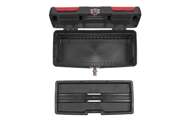 Ящик для інструментів з металевими замками 16", 396*216*164 мм INTERTOOL BX-1016