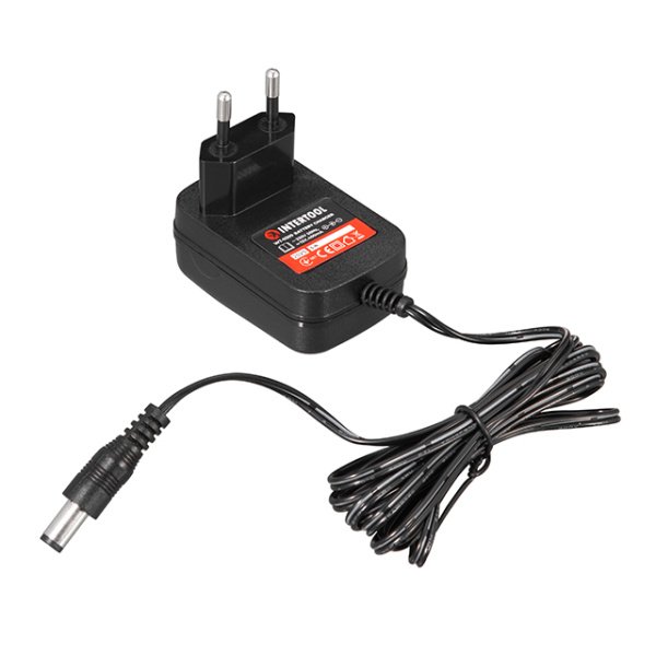 Пристрій зарядний для акумуляторів, 12 В Li-Ion, струм заряду 400 мА (WT-0310/0318/0322) INTERTOOL WT-0309