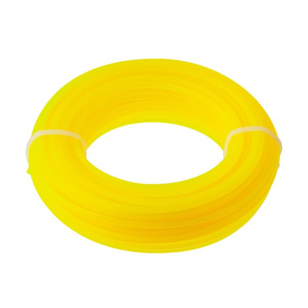 Лiска для тримера "коло", 2.7 мм x 15 м INTERTOOL DT-2304