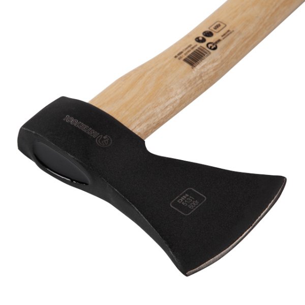 Сокира, 600 г, ручка пекан, 48-57 HRC INTERTOOL HT-0256