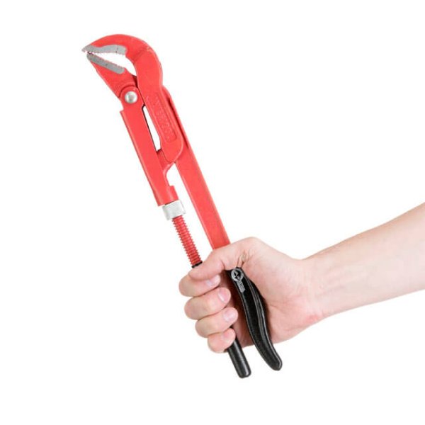 Ключ трубний 1.5", 45° INTERTOOL XT-2115