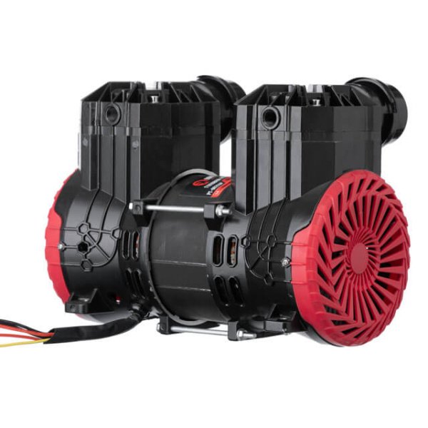 Головка компресорна до PT-0029, PT-0030, 1.1кВт, 220В, 8атм, 200 л/хв, 2800 об/хв безмасляна. INTERTOOL PT-0029AP