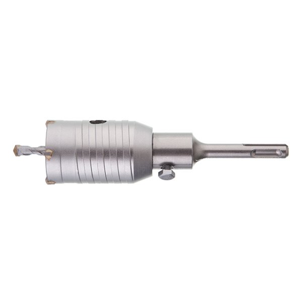 Свердло корончате по бетону 46 мм, перехідник SDS-Plus 100 мм INTERTOOL SD-7046